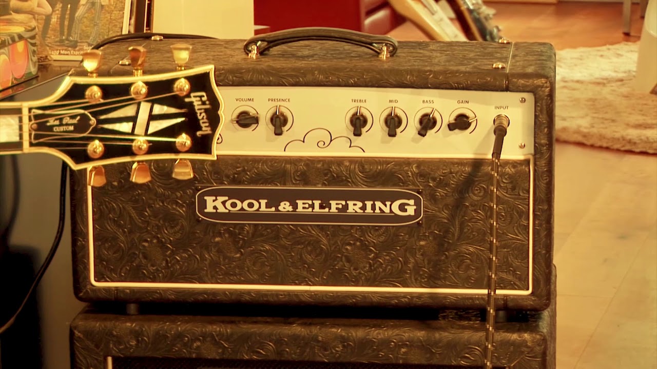 1998 Gibson Les Paul Custom black / Kool & Elfring Blue Sky Amp