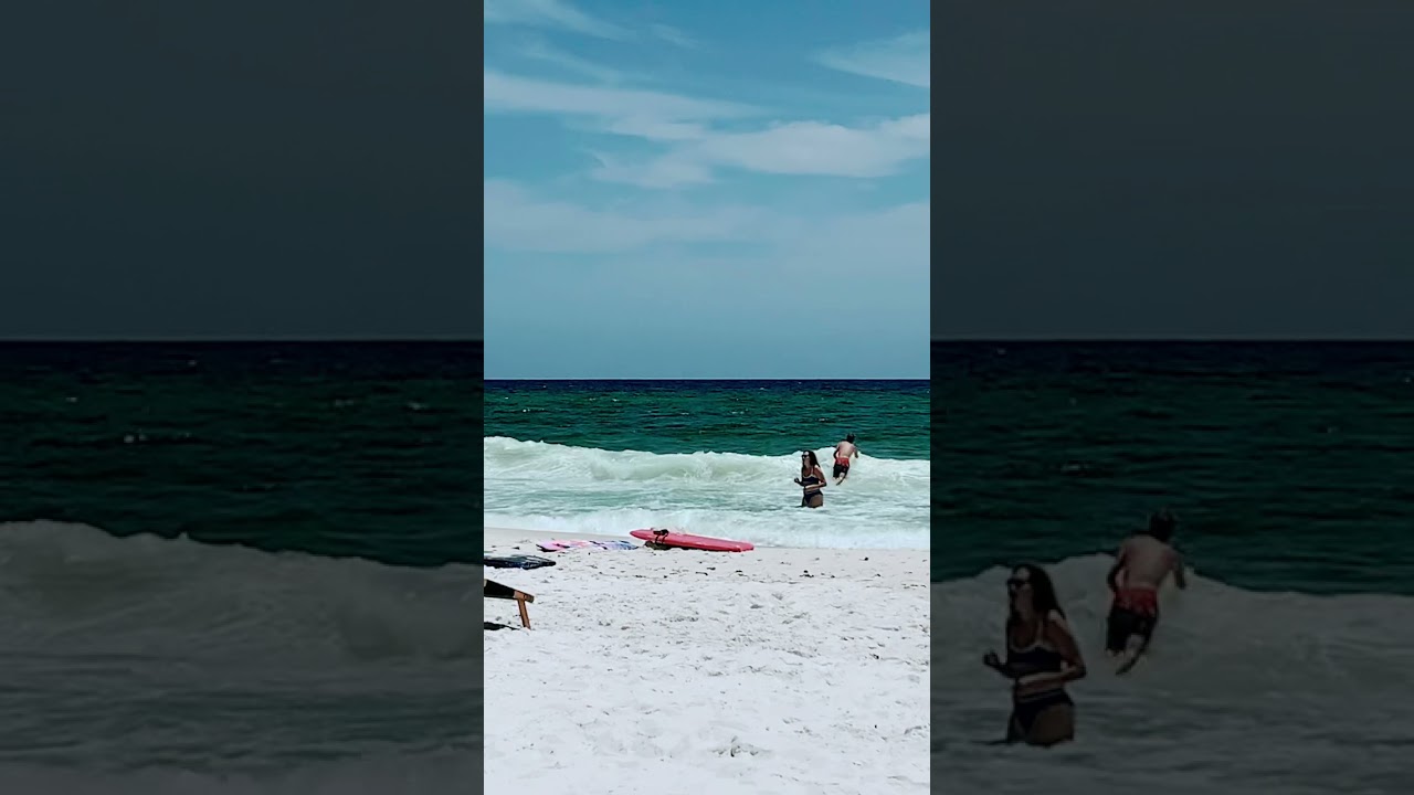 Navarre Beach Florida on Holiday