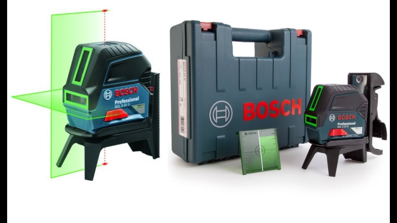 Nivel A Laser Bosch GCL 2-15 G Linha Verde