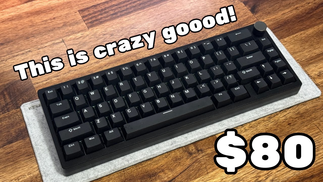You’ll Be Blown Away by This Budget Aluminum Pre-Built Keyboard Under $100 - Womier SK65 #keyboard