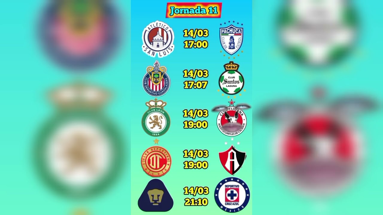 Se viene la JORNADA 11 LIGA MX/TIGRES con sed de VENGAN../PUMAS POR CRUZAZUL #danjesgol #ligamx 