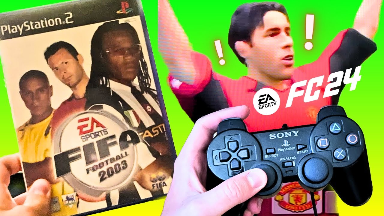 JAK WYGLĄDA FIFA 2003 NA PS2 W 2023? LEPSZA OD EA FC 24?!