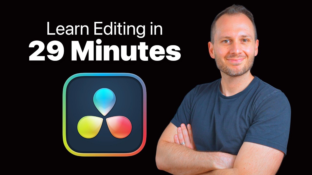 DaVinci Resolve Start-to-Finish Editing Tutorial for Beginners
