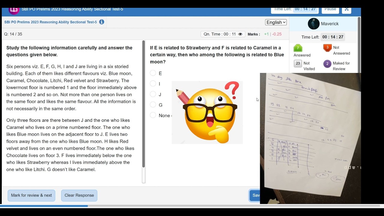 Guidely SBI PO Reasoning Sectional