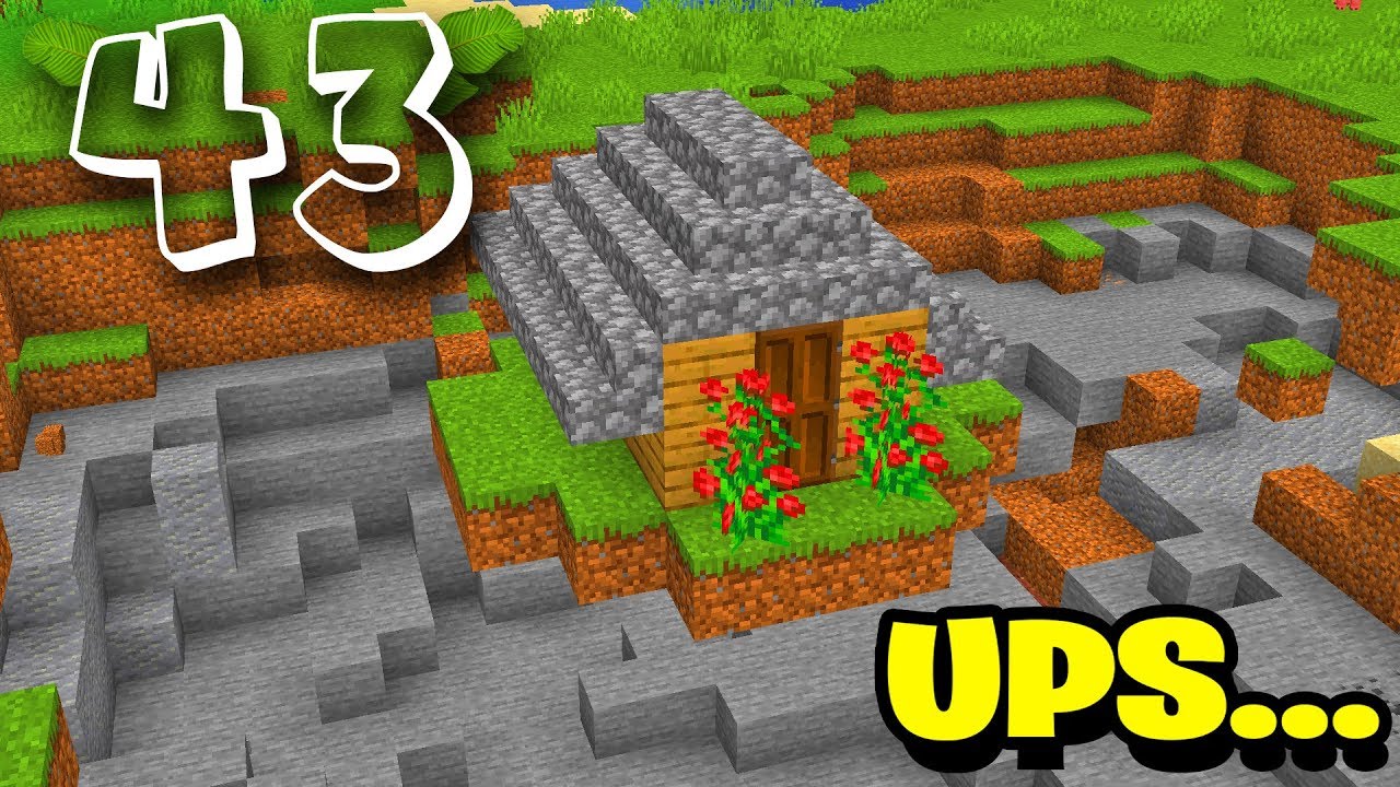 UPS... EN CREEPER SPRANG PRANK! Minecraft Prank Wars #43