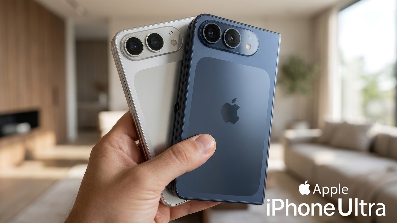 iPhone Ultra &mdash; первый складной смартфон Apple!