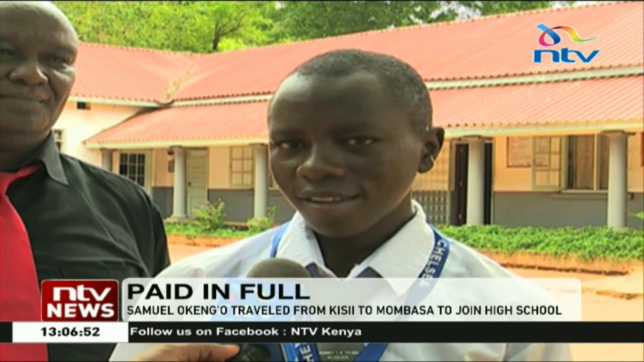COTU Secretary General Atwoli clears Shimo la Tewa high school student’s fees
