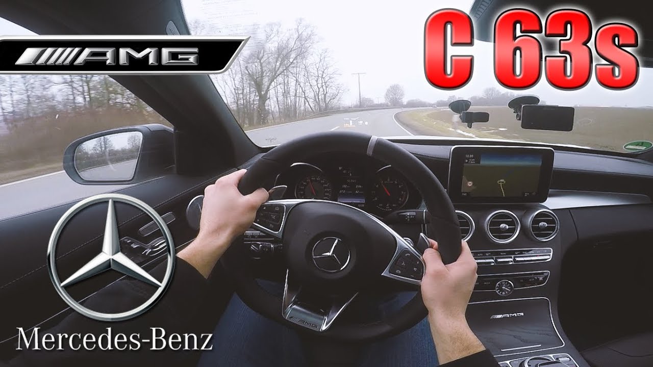 2018 Mercedes Benz C63s AMG (510Hp) POV- TEST DRIVE ✔