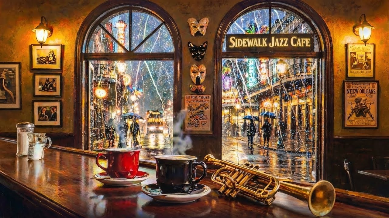 Rainy, New Orleans Jazz — Slow, Soulful Jazz