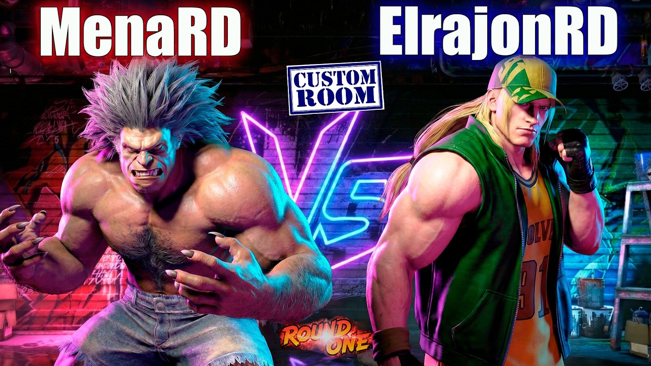 MenaRD (Blanka) vs ElRajonRD (Terry) ▰ Custom Room Set! | SF6