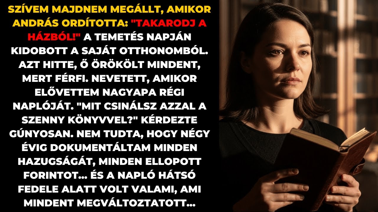 «TAKARODJ A HÁZBÓL!» – ordította a bátyám. Nem tudta, hogy a végrendelet mindent rám hagyott