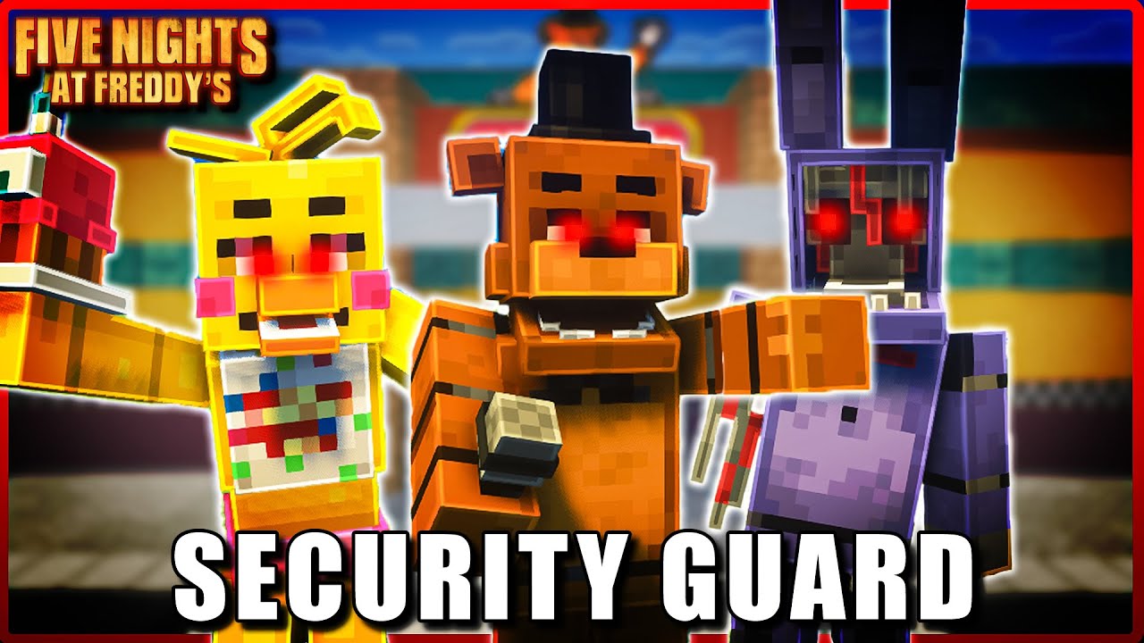 Я стал охранником FNAF в Minecraft, и всё пошло не так