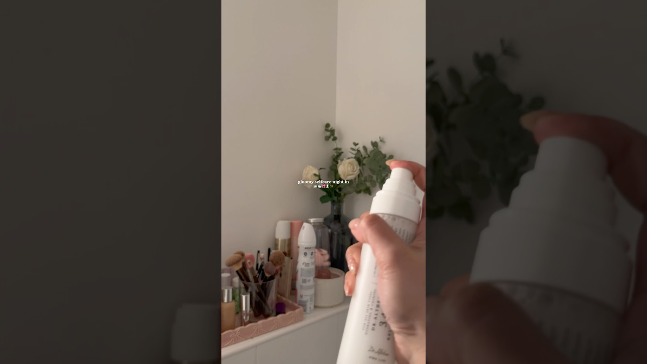asmr night routine 🤍🌙 #selfcare #nightroutine #asmr #skincare #cozy #bedtime
