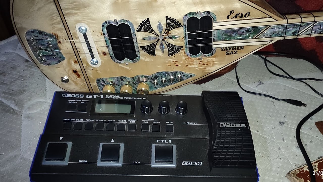 BOSS GT1 yeni ERSO SETUP 2026 saz-bağlama ton yazılımı demo tanıtımı.Açıklama bölümünü okuyunuz!