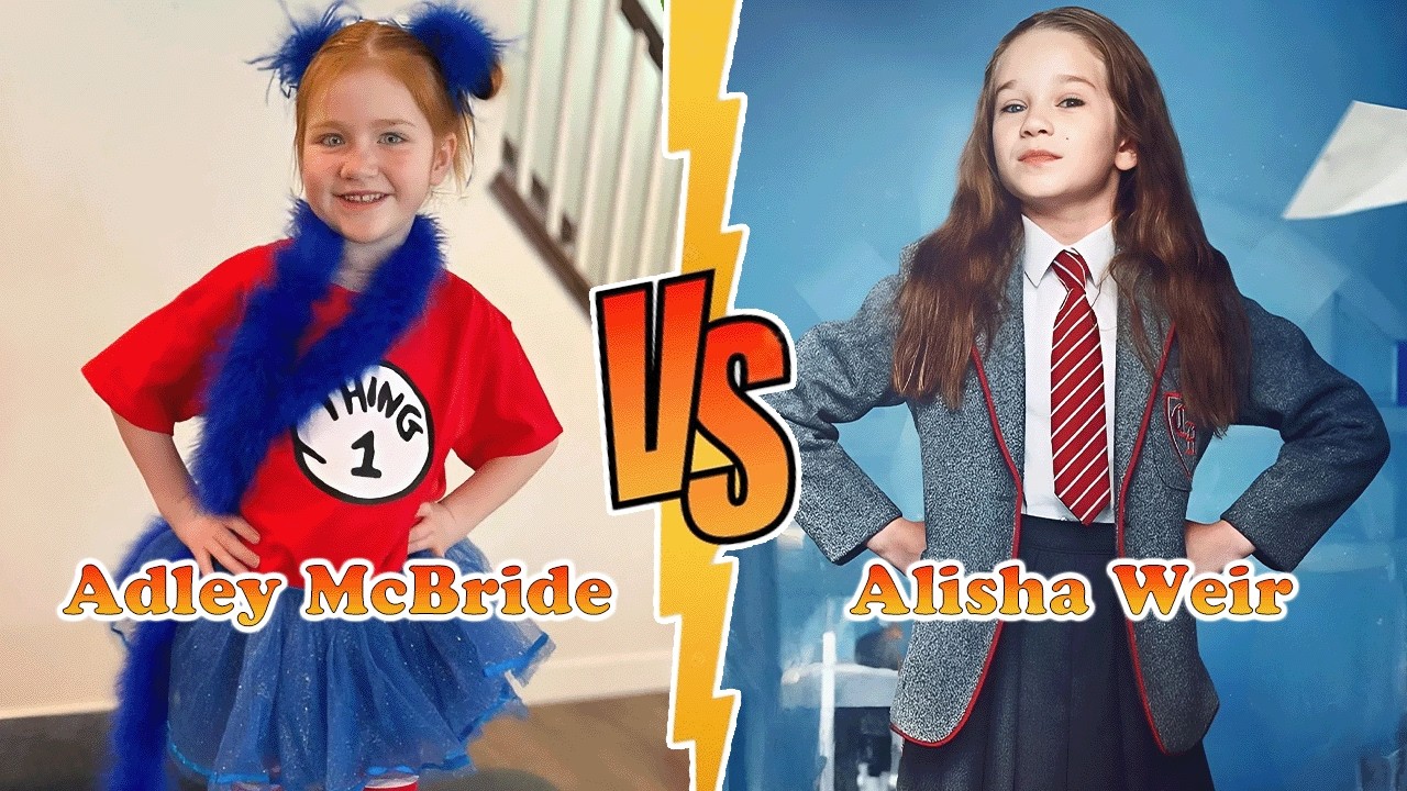 Преображение Адли Макбрайд и Алиши Вейр 👑 Новые звезды от младенчества до 2026 года