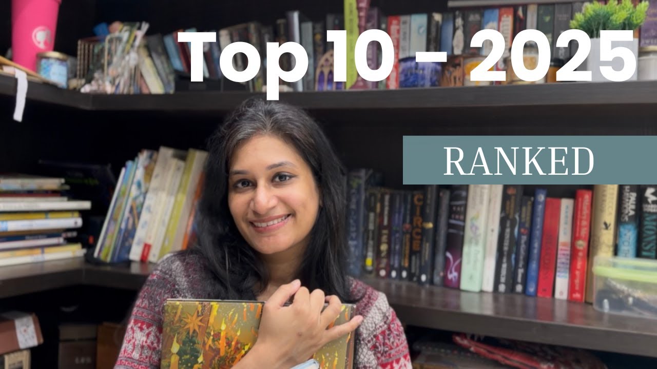 My Top 10 Books Of 2025 - With Ranking!