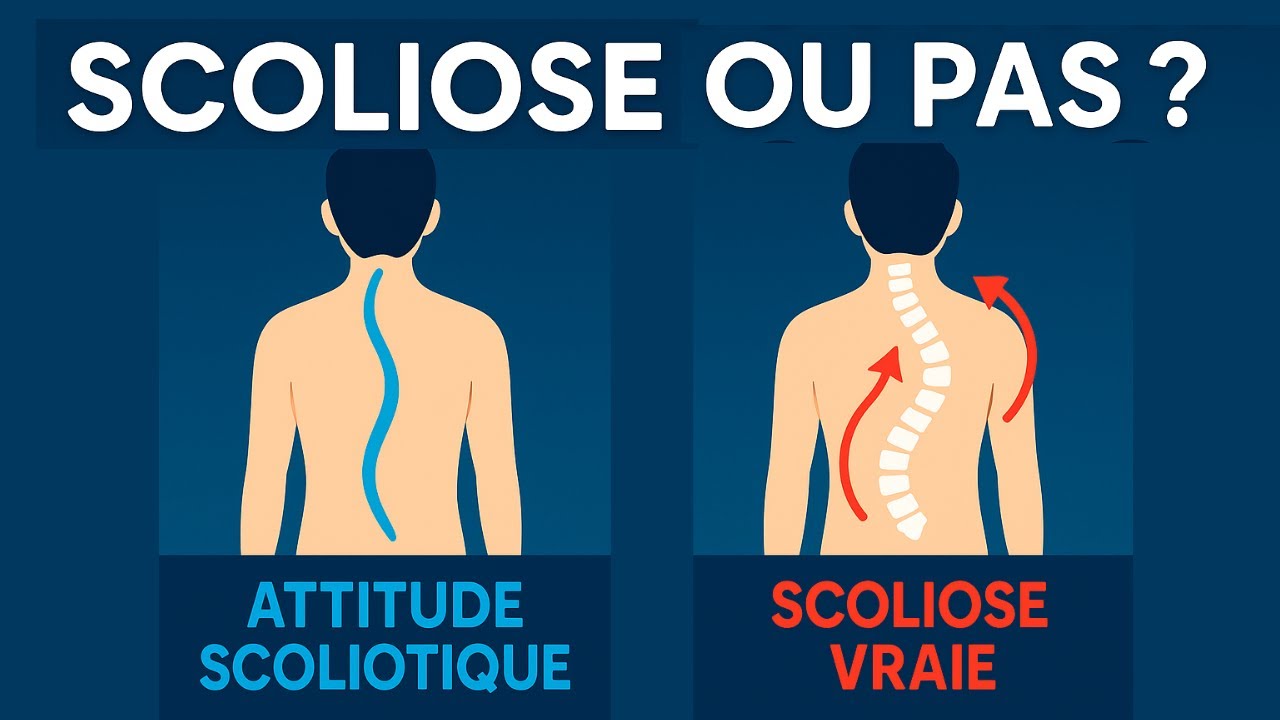Quelle différence entre une scoliose et une attitude scoliotique ?