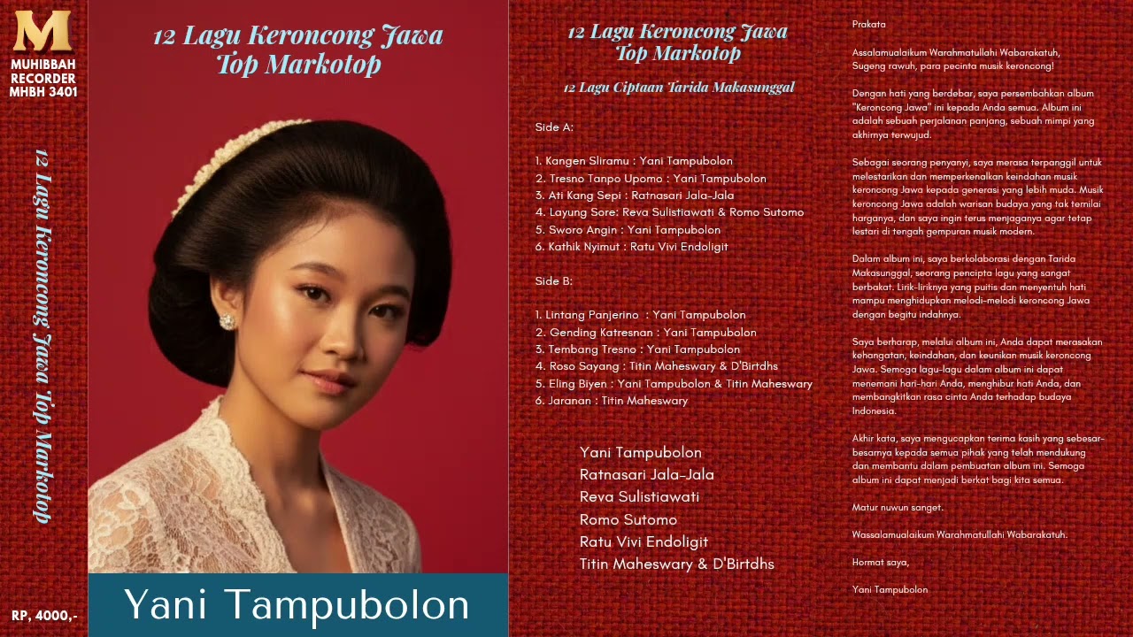 A01 - Yani Tampubolon - Kangen Sliramu (Yani Tampubolon)