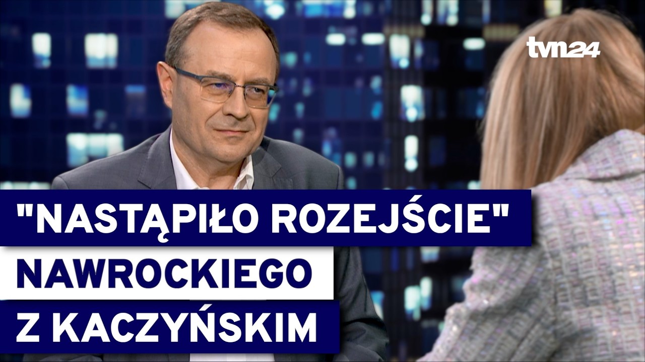 Nawrocki sprzeciwia się Kaczyńskiemu. Prof. Antoni Dudek komentuje pierwszy zgrzyt @tvn24