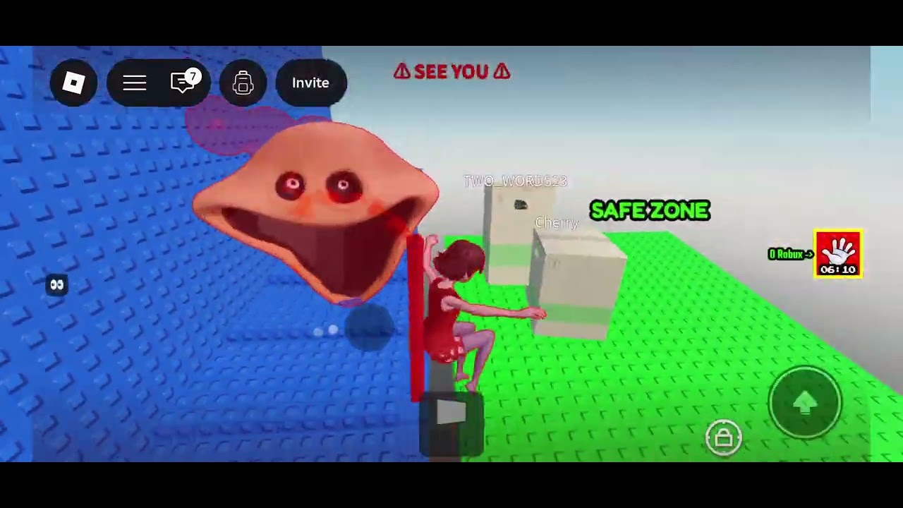 Playing Scary Worm Tower Go Up Again. Yall we made it to the Pink Level!