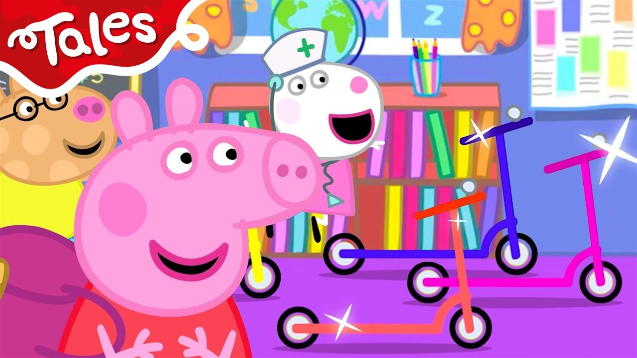 Peppa Pig Tales 🐷 Peppa And Friends Ride Their Scooters 🐷 Peppa Pig Episodes