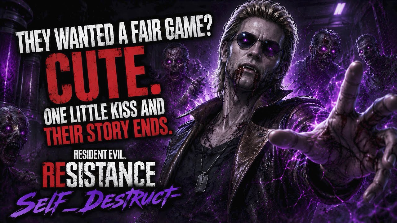 tray to escape from one bite , Daniel build , Resident Evil resistance