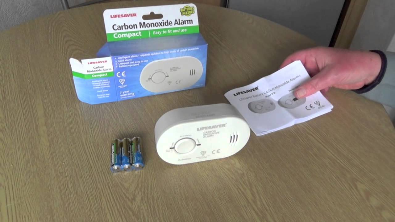 Lifesaver Carbon Monoxide Alarm