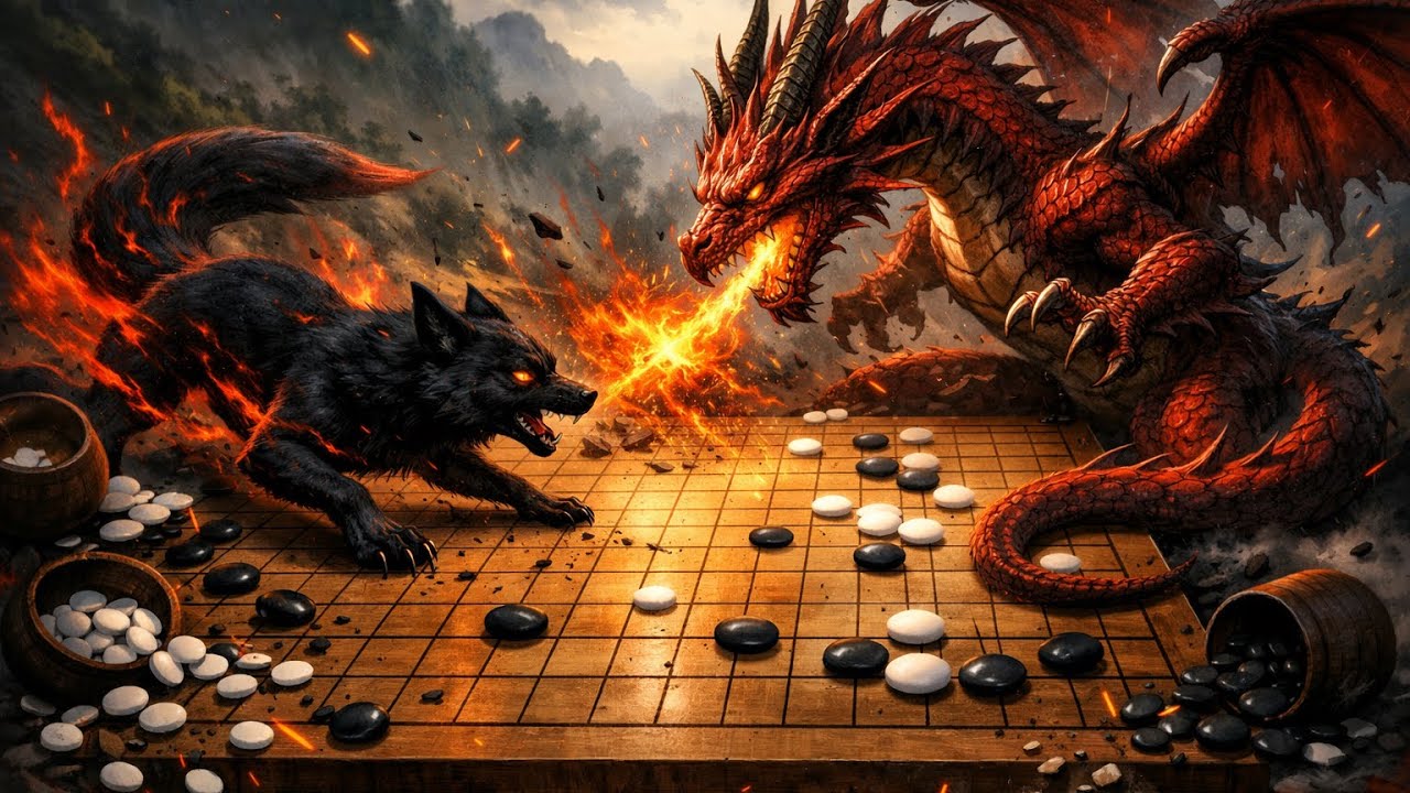Dragon Slaying #8 | He Invaded My Moyo… and Got Slayed (vs 3-Dan) #gogame #baduk 