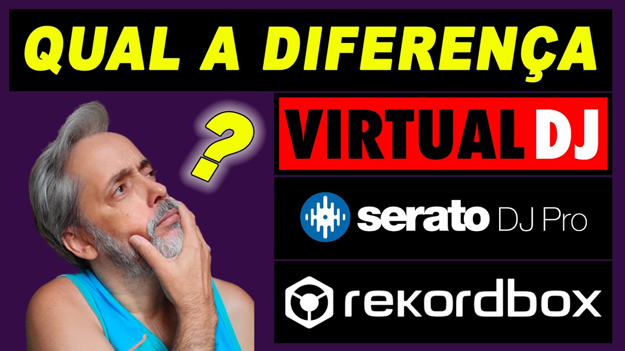 Qual o melhor,  Virtual Dj, Serato Pro Dj e Rekordbox?
