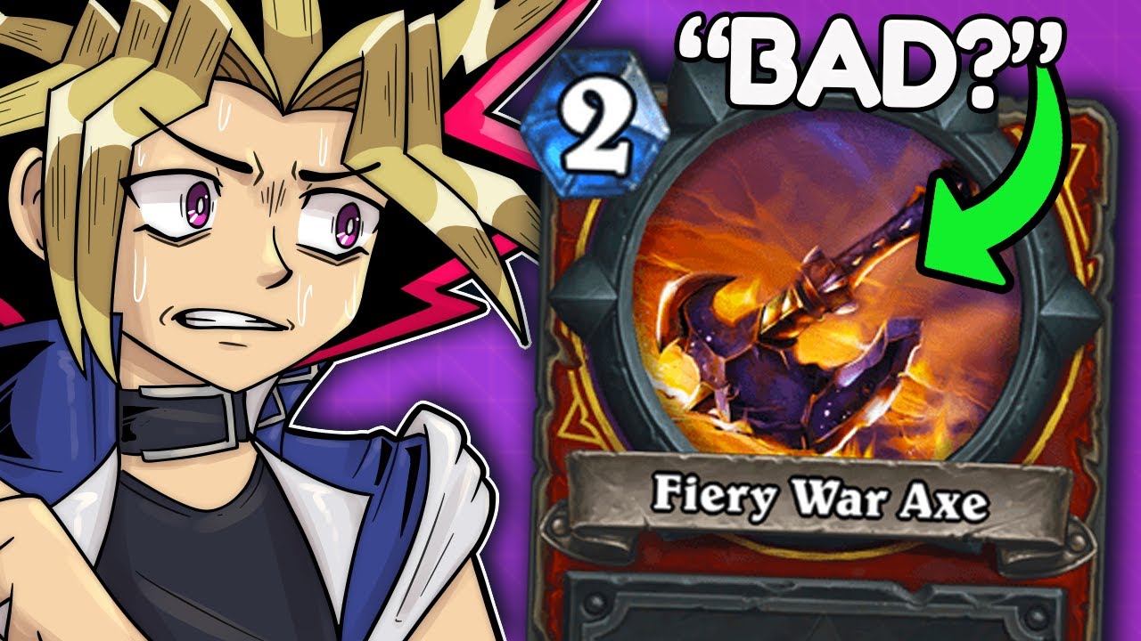 Yugioh Player Rates Weapon Hearthstone Cards