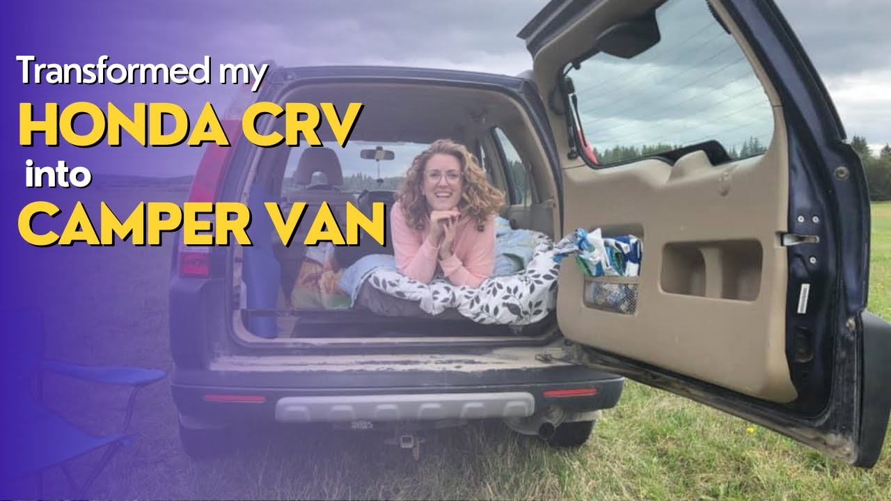 Ep. 1 - Transforming my Honda CRV into a camper van!  Solo Female Travel to Rocky Mountains!