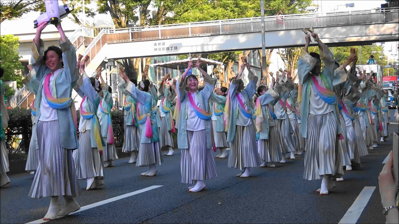 夏帰鳥～なつきちょう～・原宿表参道元氣祭スーパーよさこい・2025年8月24日。