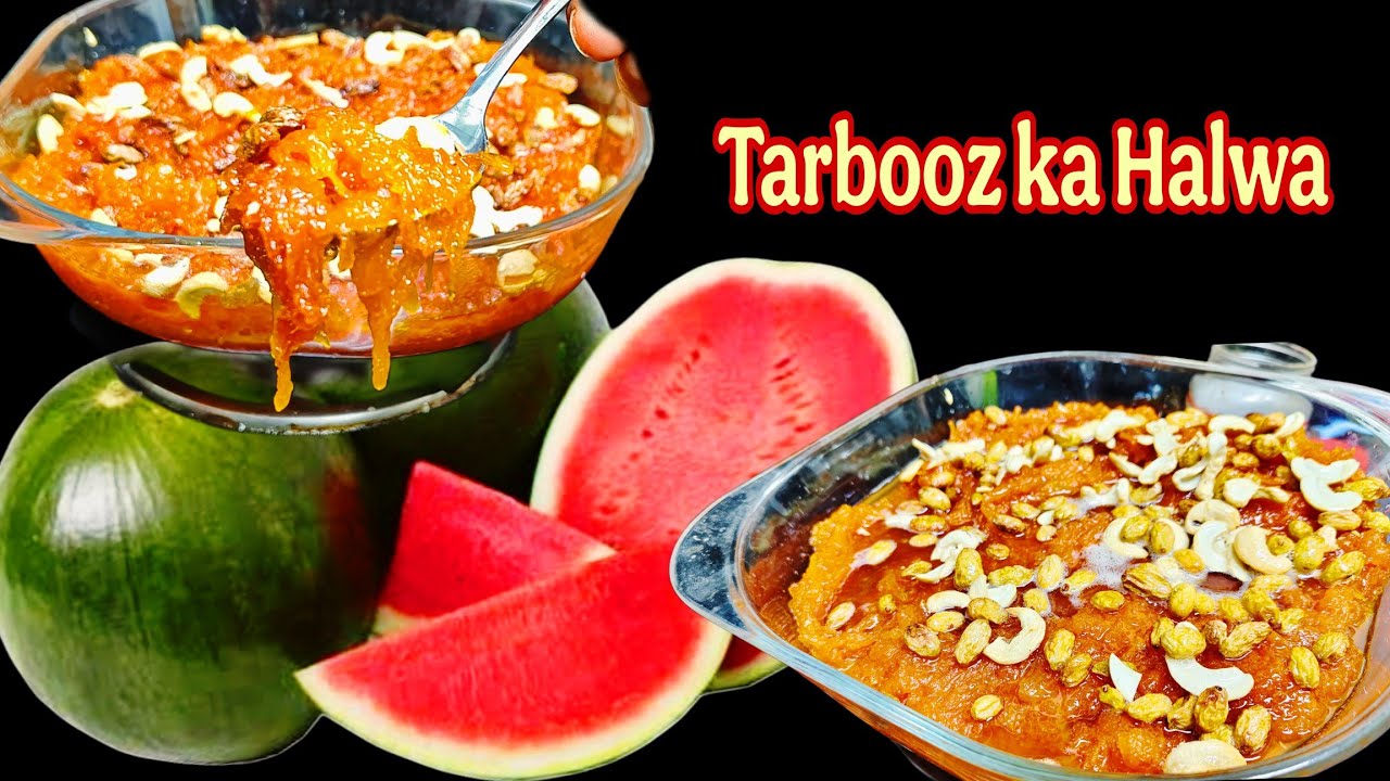 तरबूज ka हलवा |Tarbooz ka halwa recipe |watermelon halwa recipe @Neelusworld