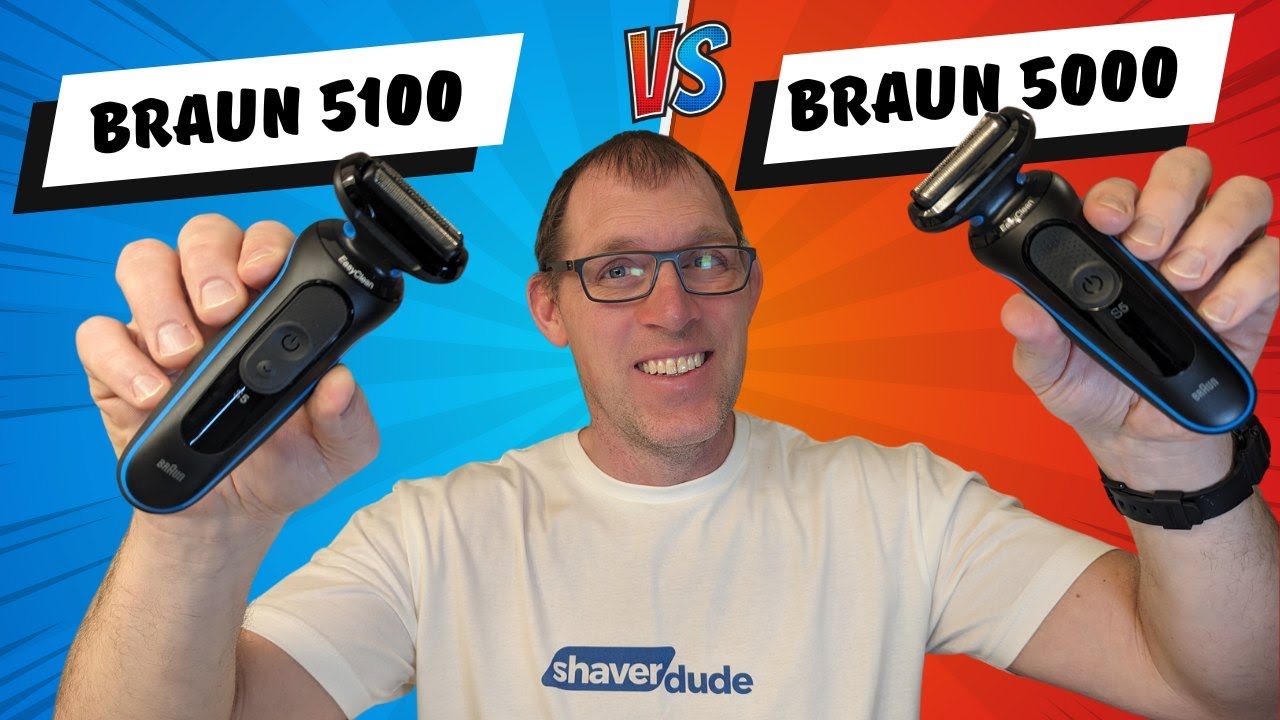Битва бритв Braun Series 5: 5100 против 5000