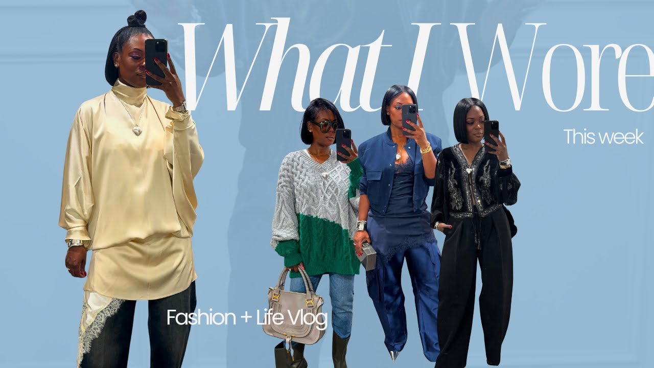 WHAT I WORE THIS WEEK | Fashion x Life Vlog