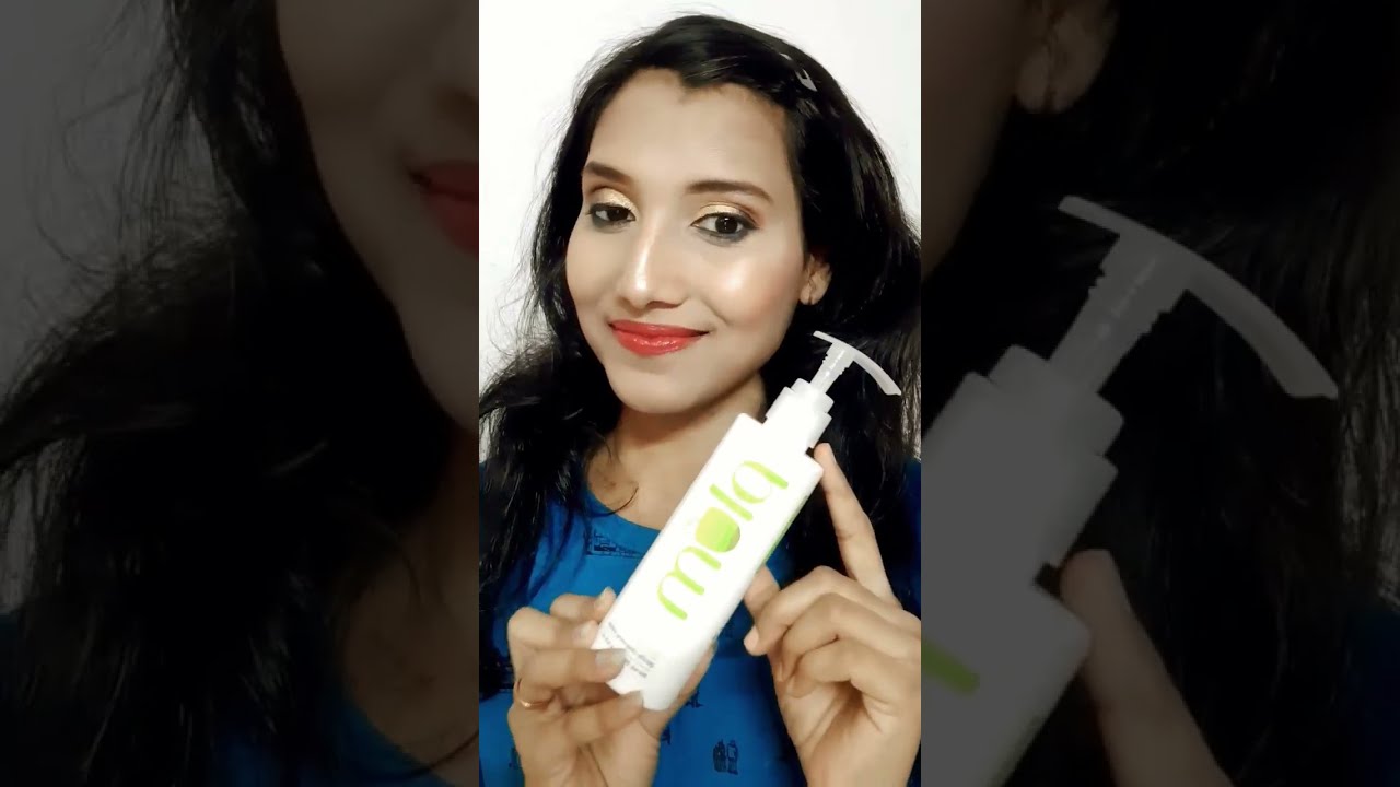 Remove your makeup with plum alo cleansing lotion #shorts #youtubeshorts #skincare #sharewithcare