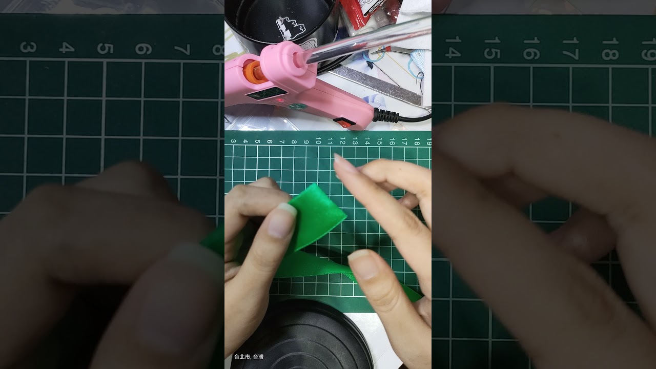 徽章托簡單工字摺&基本打摺教學#吧唧托