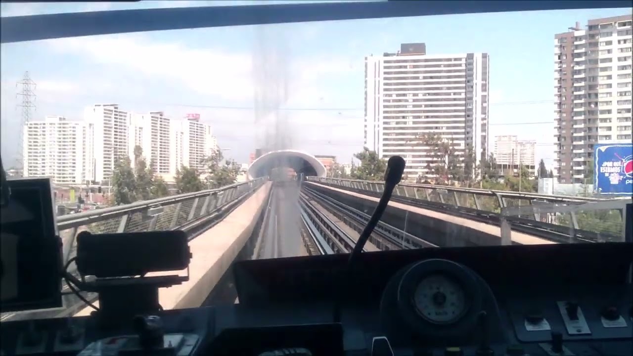 Recoriendo De la Linea 5 Metro De Santiago NS93 N2055