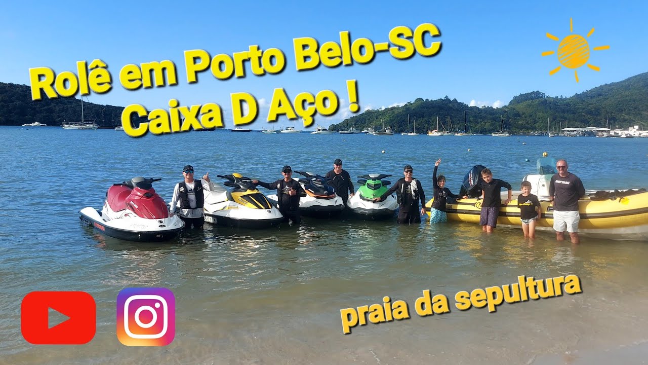 PASSEIO DE JET NO CAIXA D AÇO  PORTO BELO - SC