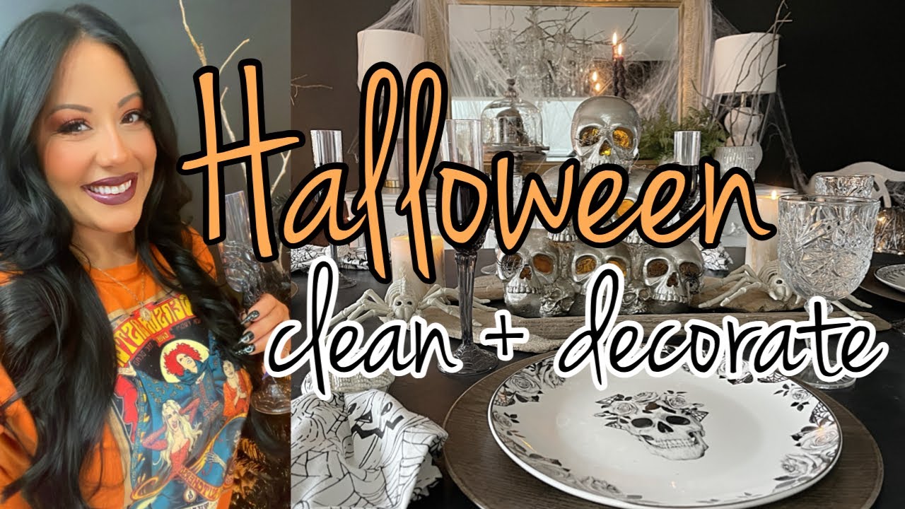 💀 2022 HALLOWEEN DECORATE WITH ME | HALLOWEEN DECORATIONS DIY 2022 | HALLOWEEN DECOR 2022