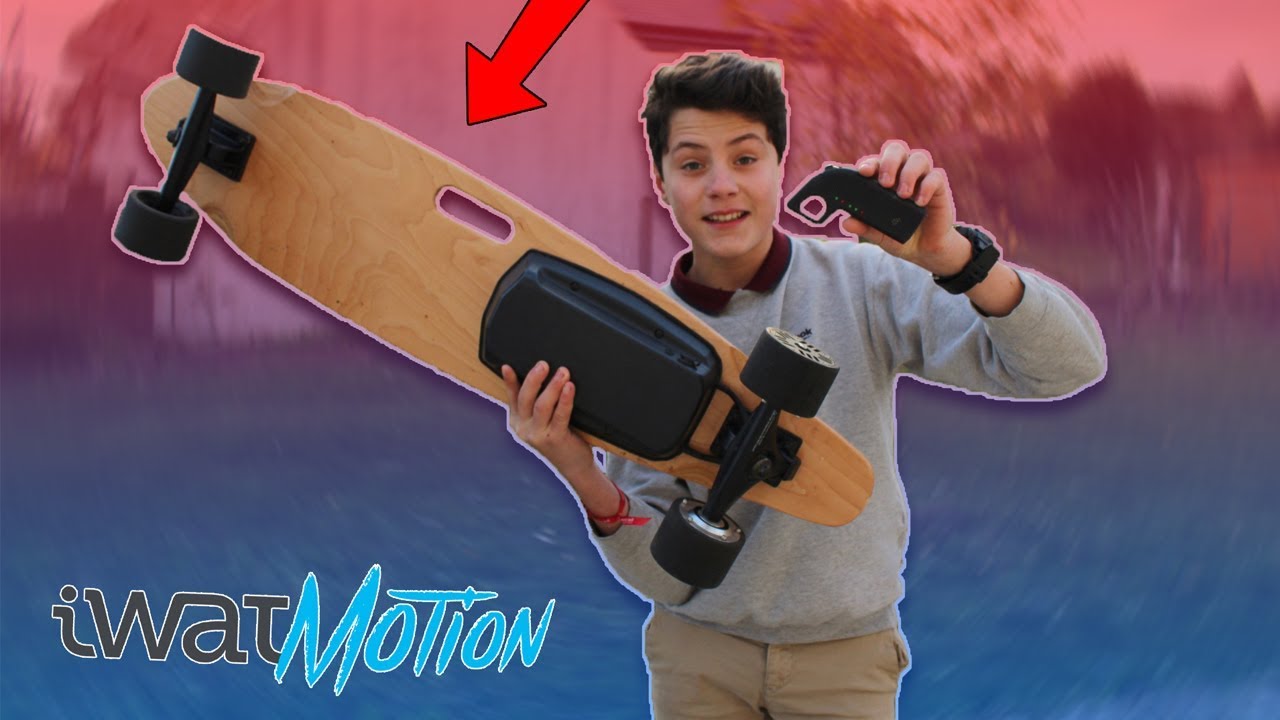 mon nouveau skate electique ( iwat iwild skate )