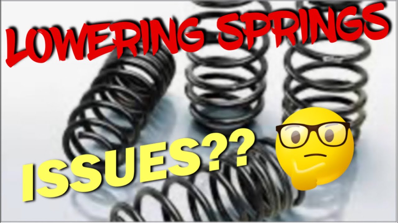 IMPORTANT THINGS TO KNOW ABOUT LOWERING SPRINGS