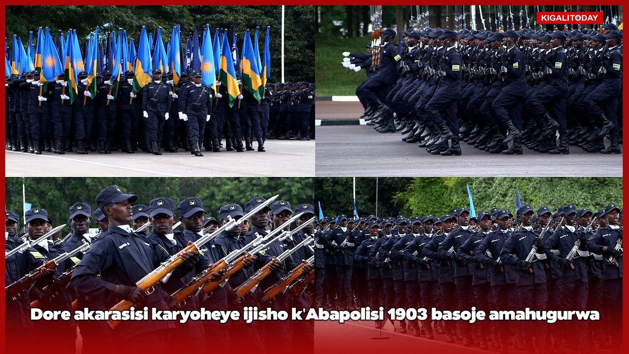 Dore akarasisi karyoheye ijisho k'Abapolisi 1903 basoje amahugurwa