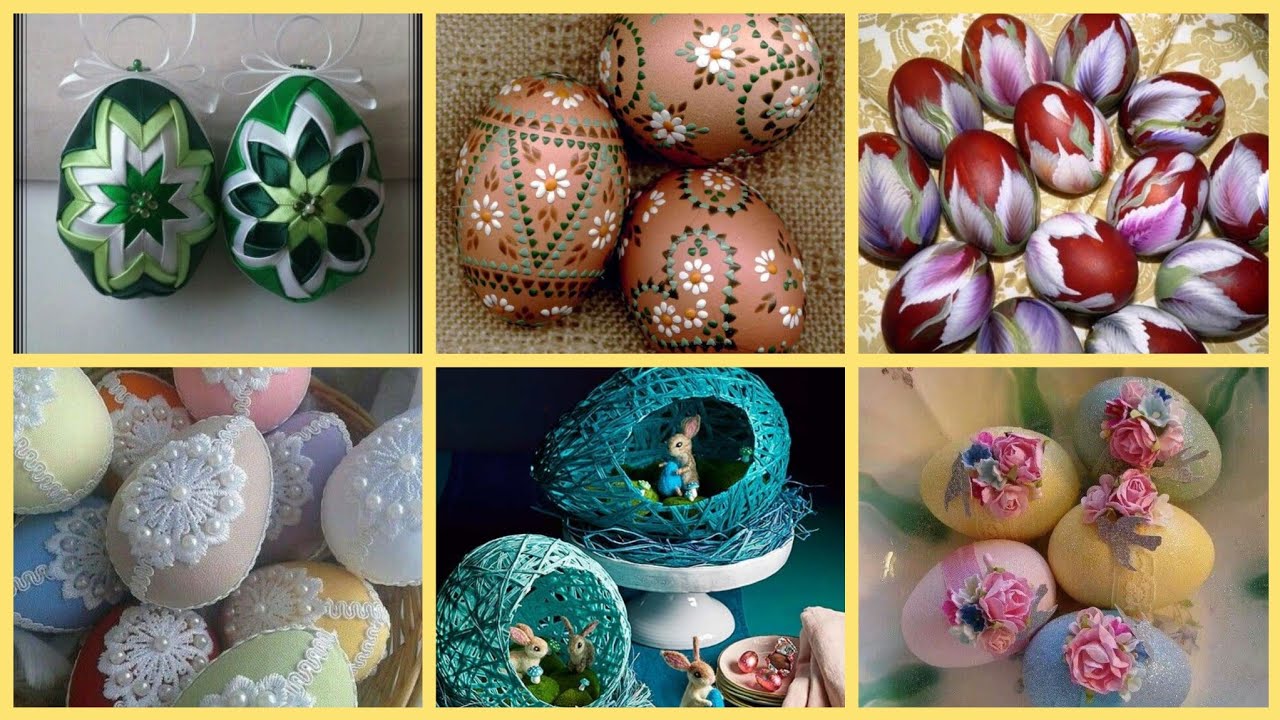 53 Best Easter Egg Decorating Ideas - Creative Easter Egg Design Ideas