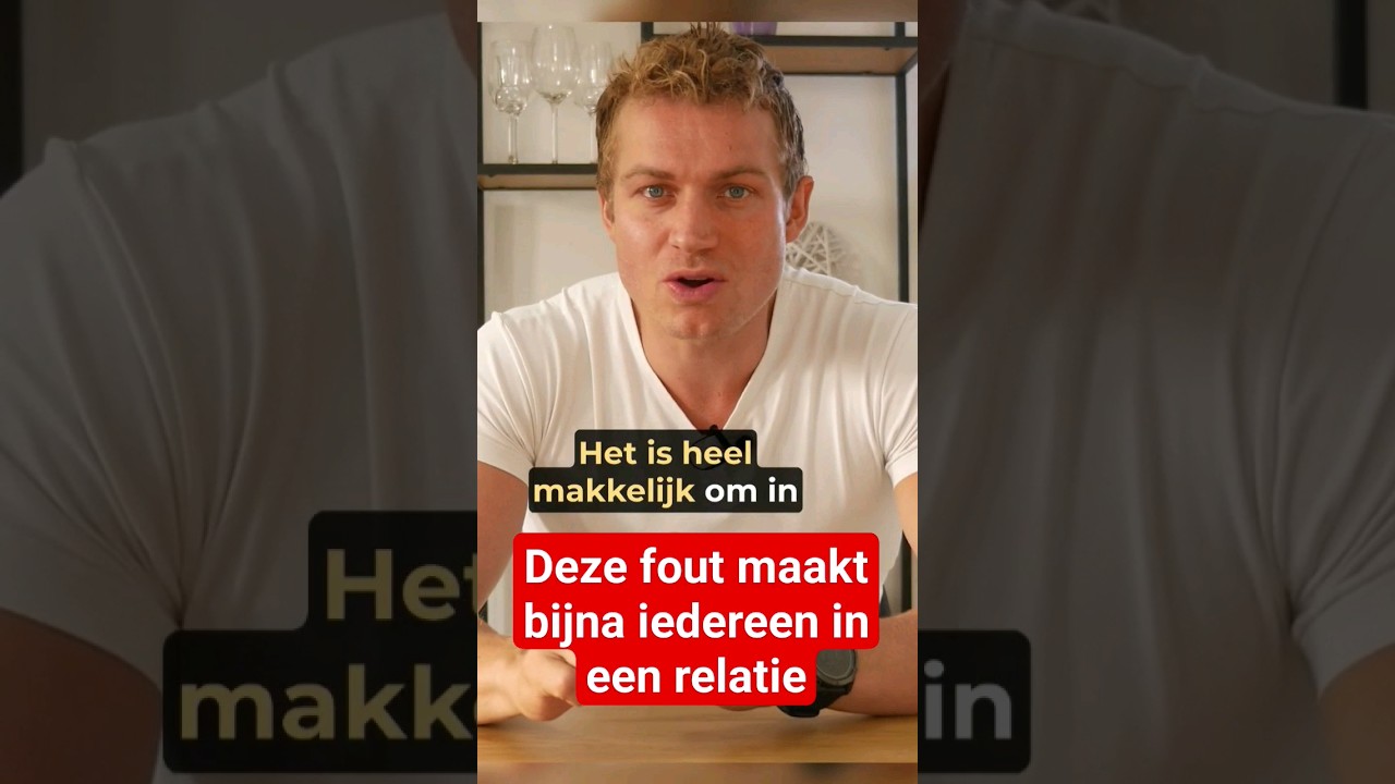 Bijna iedereen maakt deze grote fout in hun relatie. Pas op!