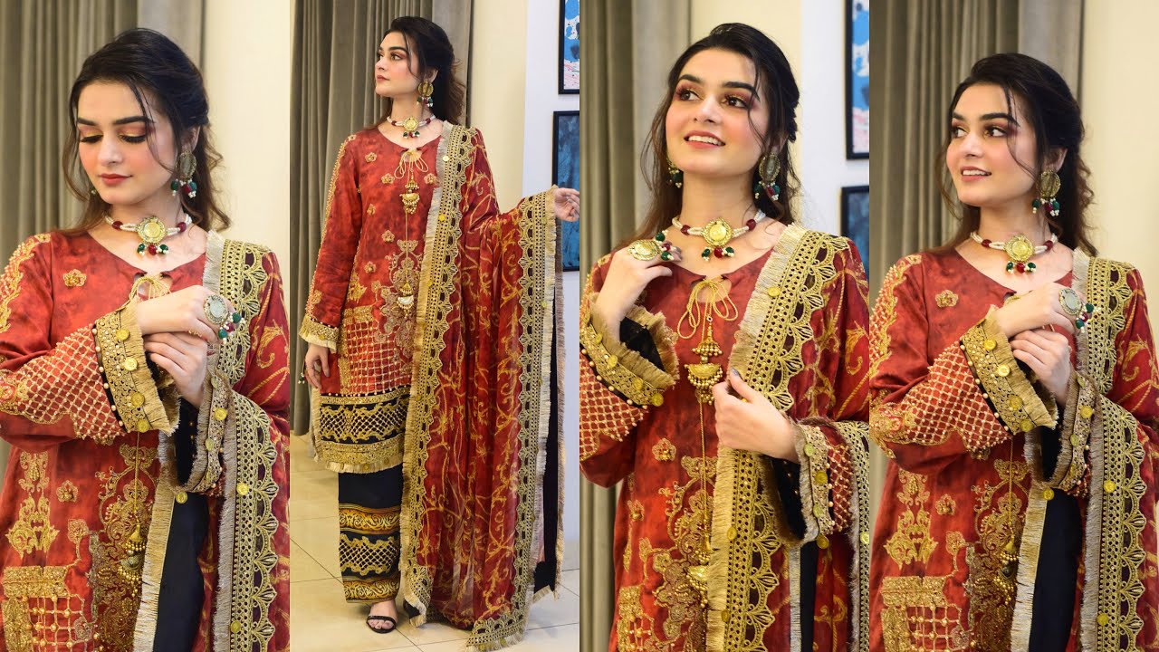 Heavy Glam Look For Baraat Event || Wedding Guest Look || Shadi Season Ep #5