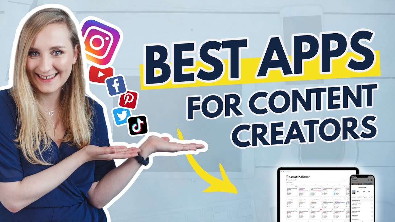 BEST APPS for CREATING and MANAGING social media content 2023