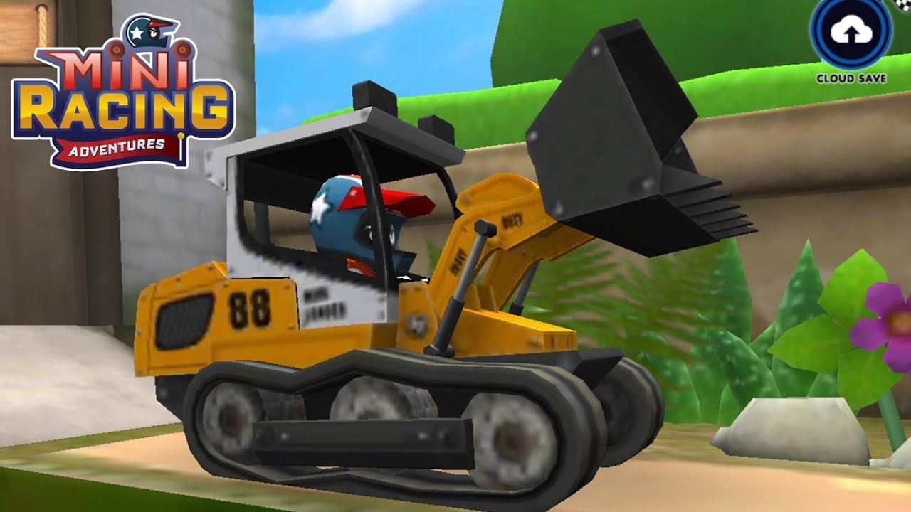 Мультики про машинки крутая гонка в игре Mini Racing Adventures развивающие игры для детей