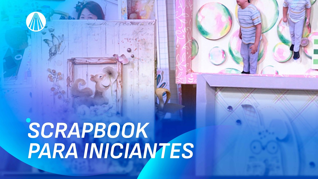 Quadrinho 3D de Scrapbook por Monica Esteves | Faça Você Mesmo