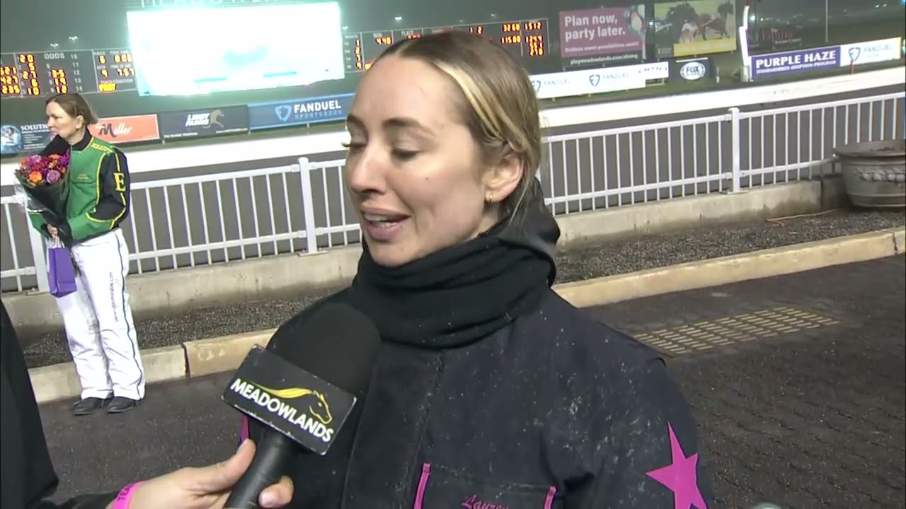 March 7, 2026 - International Women's Day Race 5 Winning Driver Interview with Heather Wilder